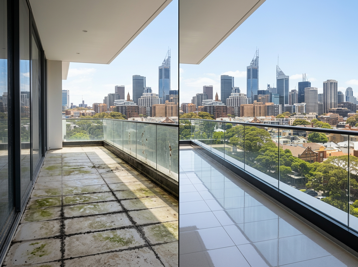 Balcony Cleaning